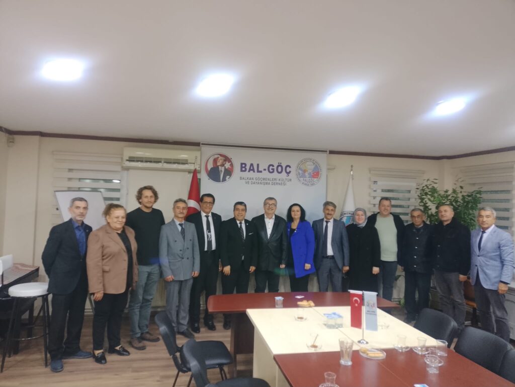 BAL-GÖÇ’TEN DSP BURSA TEŞKİLATINA BALKANLAR VE TÜRKLERİN YAŞAM MÜCADELESİ BULUŞMASI