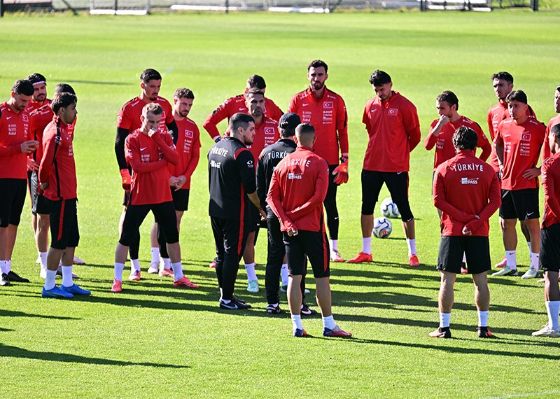 A Milliler, İtalya Maçı Öncesi Son Antrenmanını Tamamladı