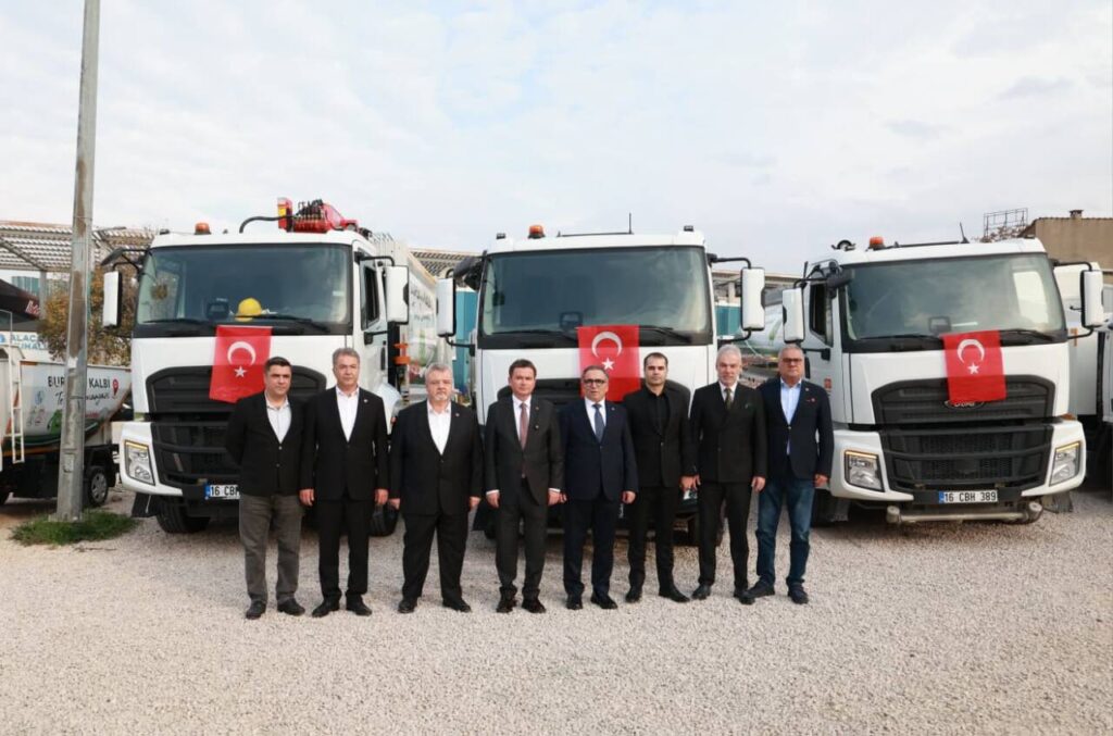 Bursa Osmangazi’ye 51 yeni hizmet aracı