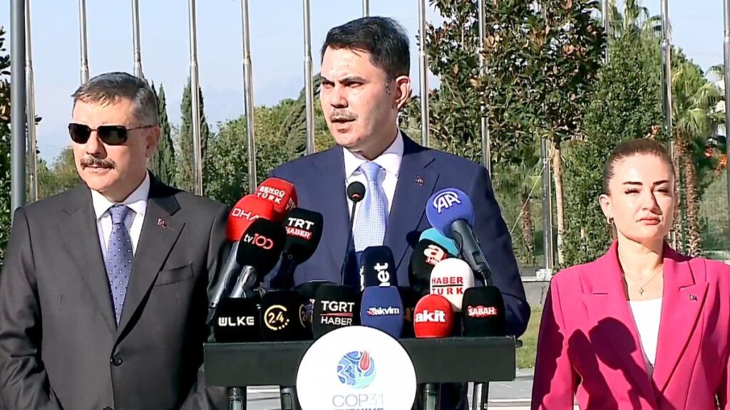 Bakan Kurum COP31 için Antalya hazırlıklarını açıkladı
