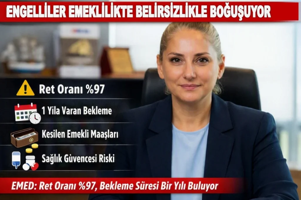Nazlı Tetik: “Engelli emekliliğinde en büyük kayıplardan biri belirsizlik”