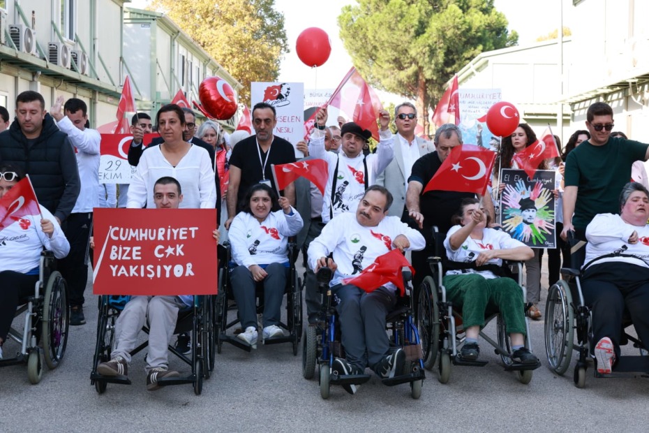 Engelli Bireylerden Cumhuriyet Bayramı’na Özel Gösteri