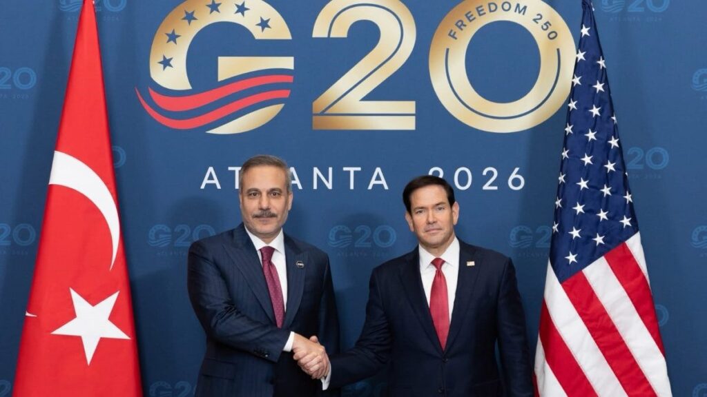 Hakan Fidan ABD’de İkili İlişkileri Görüştü