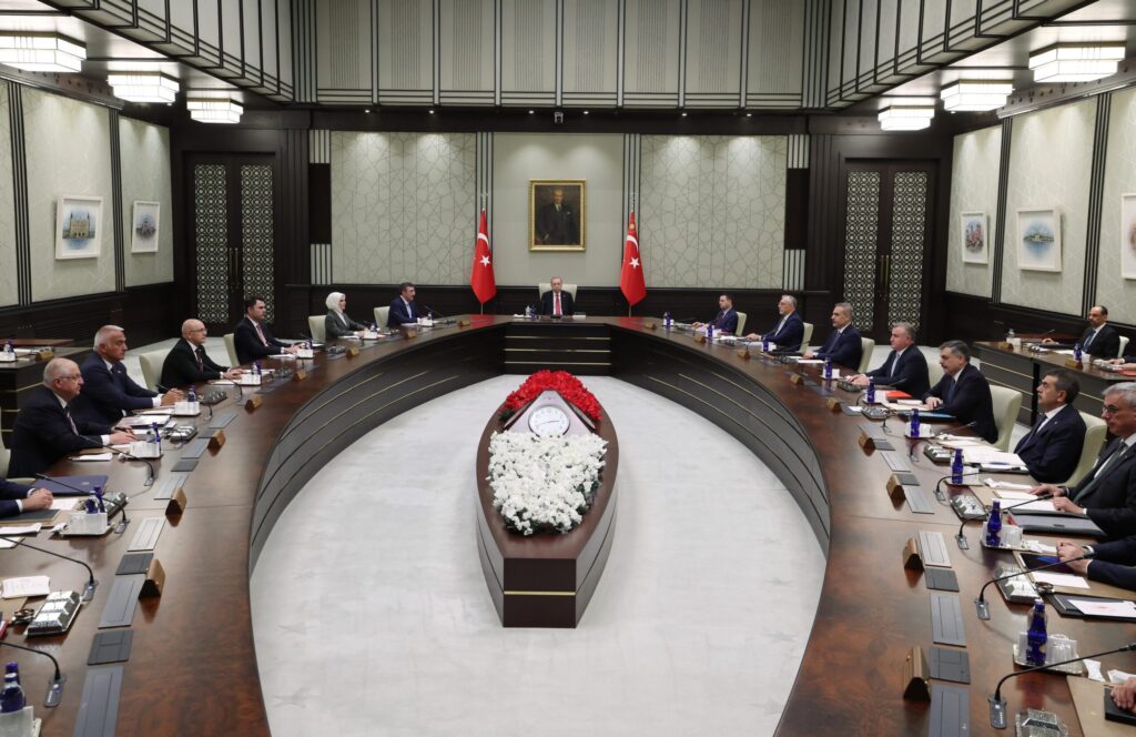 Kabine toplantısı beştepe’de yapıldı
