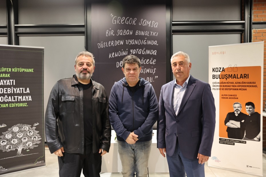 Koza Buluşmaları’nın konuğu Alper Canıgüz oldu