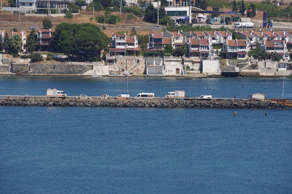 Marmara Denizi’nde ticari gemiler çarpıştı